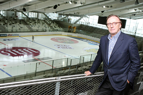 © GEPA/Martin Hoermandinger Vienna-Capitals-Präsident Hans Schmid