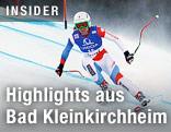 Fabienne Suter während der Abfahrt in Bad Kleinkirchheim