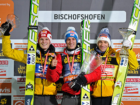 © APA/Robert Parigger Thomas Morgenstern, Gregor Schlierenzauer und Andreas Kofler