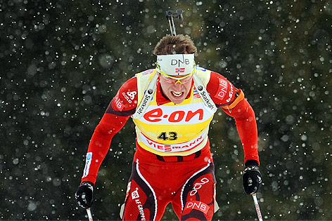 © APA/EPA/Filip Singer Biathlet Emil Hegle Svendsen (Norwegen)