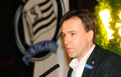 © APA/Elmar Gubisch Christian Jauk der neu gewählte Präsident des SK Sturm