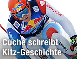 Sprung von Didier Cuche (Schweiz)