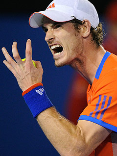 © AP/Andrew Brownbill Andy Murray ärgert sich