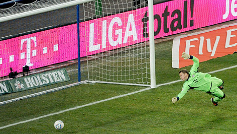 © APA/EPA/Angelika Warmuth Spielszene Hamburg - Bayern