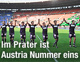 Jubel der Austria im Happel-Stadion