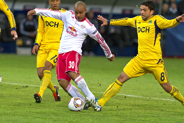 © ORF.at/Dominique Hammer Spielszene bei Salzburg - Charkiw