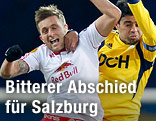 Jakob Jantscher (Salzburg) und Cleiton Xavier (Charkiw)