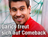 &Ouml;FB-Teamspieler Gy&ouml;rgy Garics beim Training