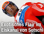Bobfahrer Bruno Banani aus Tonga