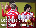 Kapfenberg-Spieler jubeln