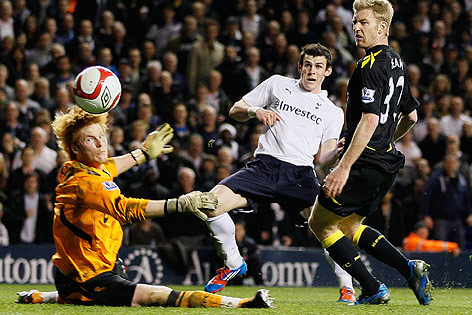 Tor von Gareth Bale (Tottenham)