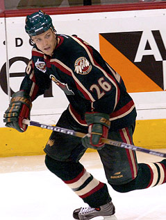 © GEPA/Helmut Fohringer Christoph Brandner im Minnesota-Trikot