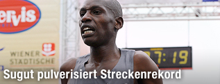 Der aus Kenia stammende Läufer Henry Sugut