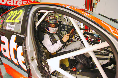 © Walkinshaw Racing Christian Klien in einem Rennwagen
