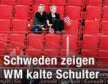 Leere R&auml;nge in Stockholm