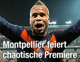 Montpellier's Garry Bocaly jubelnd
