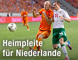 Arjen Robben und Veselin Minev