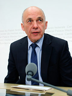 © Reuters/Ruben Sprich Ueli Maurer, Verteidigungsminister der Schweiz
