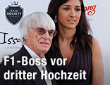 Bernie Ecclestone mit Fabiana Flosi