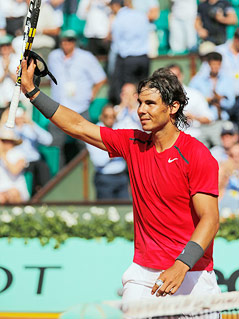 © AP/Christophe Ena Jubel von Rafael Nadal (ESP)
