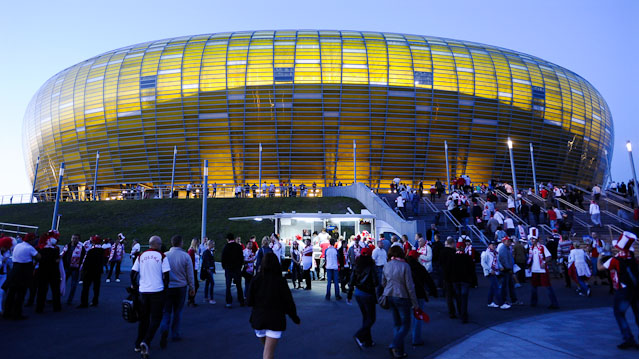 © AP/Alik Keplicz Stadion in Gdansk