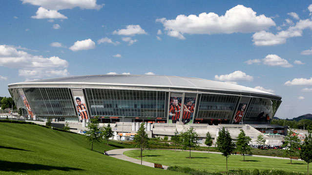© AP/Efrem Lukatsky Donbass Arena in Donzek