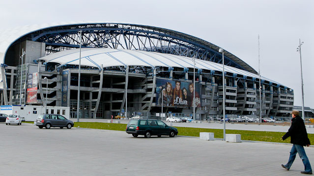 © AP/Czarek Sokolowski Stadion in Poznan