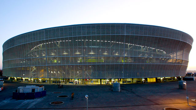 © AP/Michael Sohn Stadion in Wroclaw