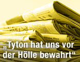Zeitungsstapel