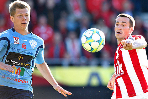 Luca Tauschmann (Hartberg) und Herbert Rauter (GAK)