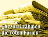 Zeitungsstapel