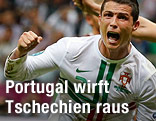 Jubel von Cristiano Ronaldo