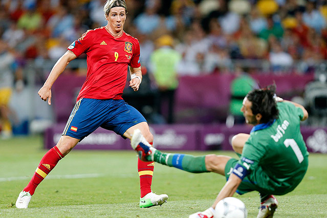 © APA/EPA/Sergey Dolzhenko Tor von Fernando Torres