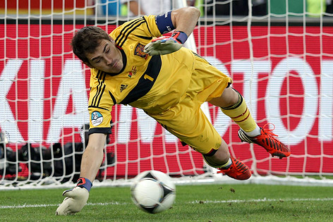 Spaniens Torhüter Iker Casillas