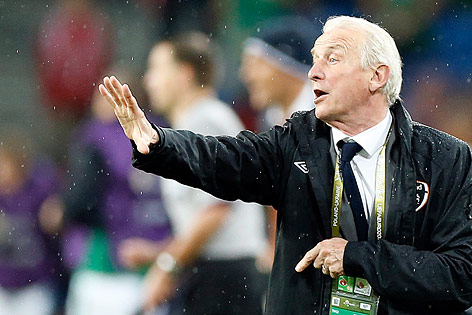 Giovanni Trapattoni dirigiert seine Mannschaft