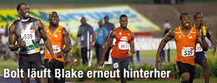 Yohan Blake gegen Usain Bolt