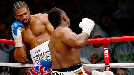 © Reuters/Eddie Keogh David Haye und Dereck Chisora