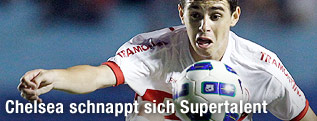 Brazilianischer Fu&szlig;baller Oscar