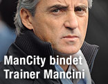 Manchester-City-Trainer Roberto Mancini
