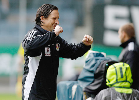 © APA/Markus Leodolter Salzburg-Trainer Roger Schmidt