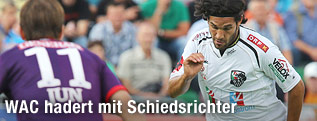 Michele Polverino (WAC) und Roland Linz (A.Wien)