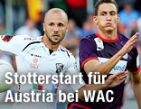 Christoph Stueckler (WAC) und Georg Margreiter (A.Wien)