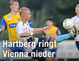 Andrej Lebedzeu (Vienna) und Michael Tieber (Hartberg)