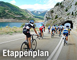 Radfahrer bei der Vuelta