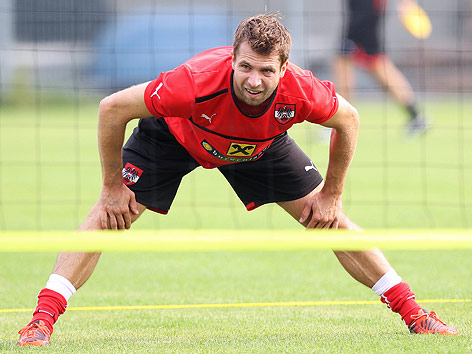 Andreas Ivanschitz beim ÖFB-Training