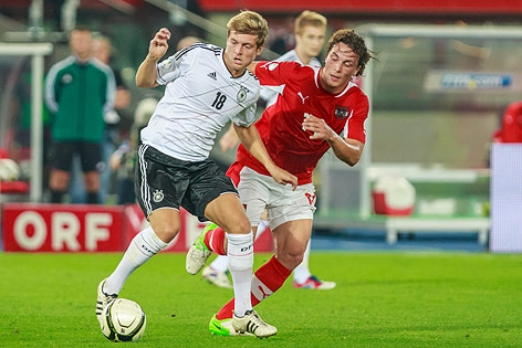 Julian Baumgartlinger und Toni Kroos