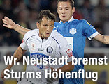 Haris Bukva (Sturm) und Christoph Martschinko (Wr.Neustadt)