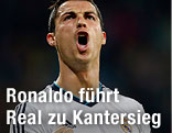 Cristiano Ronaldo (Real Madrid) jubelnd