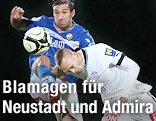 Daniel Pirker (VSV) und Dennis Mimm (Wr.Neustadt)