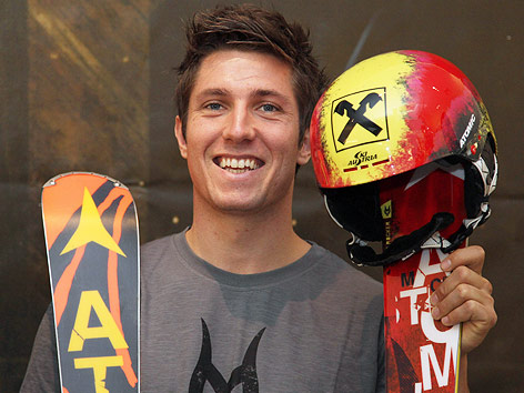 © GEPA/Hans Simonlehner Marcel Hirscher mit neuem Helm